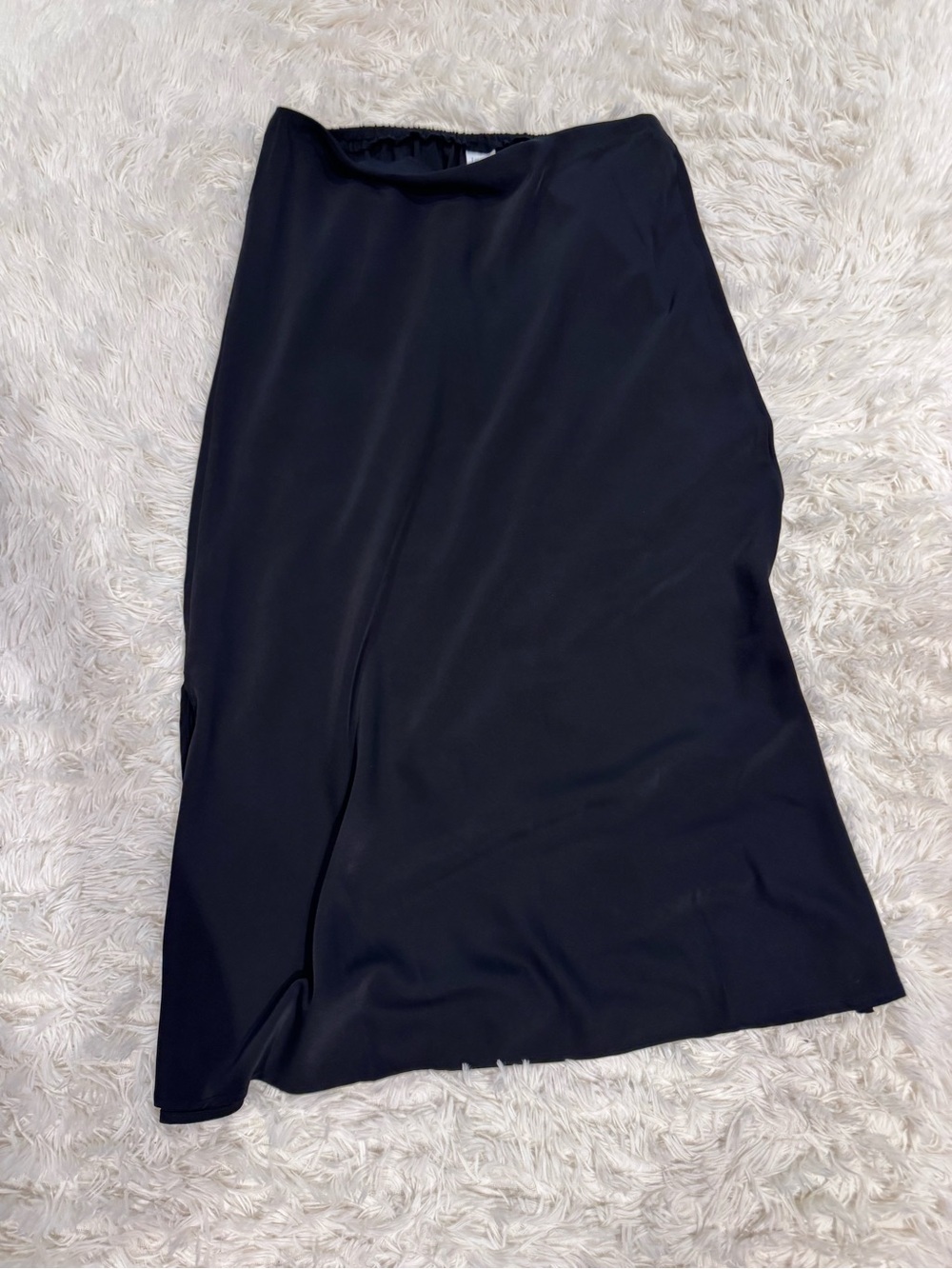 Satin Maxi Slip skirt - Picture 5 of 6